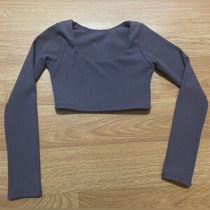 Tiger Friday Honest Long Sleeved Crop Top